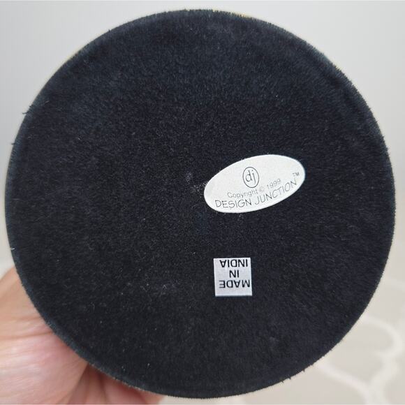 Design Junction Gold Leaf Taper Candle Holder - Picture 8 of 8